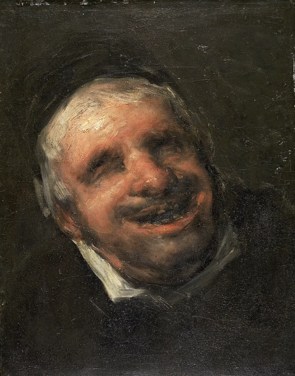 El tio Paquete in Detail Francisco de Goya